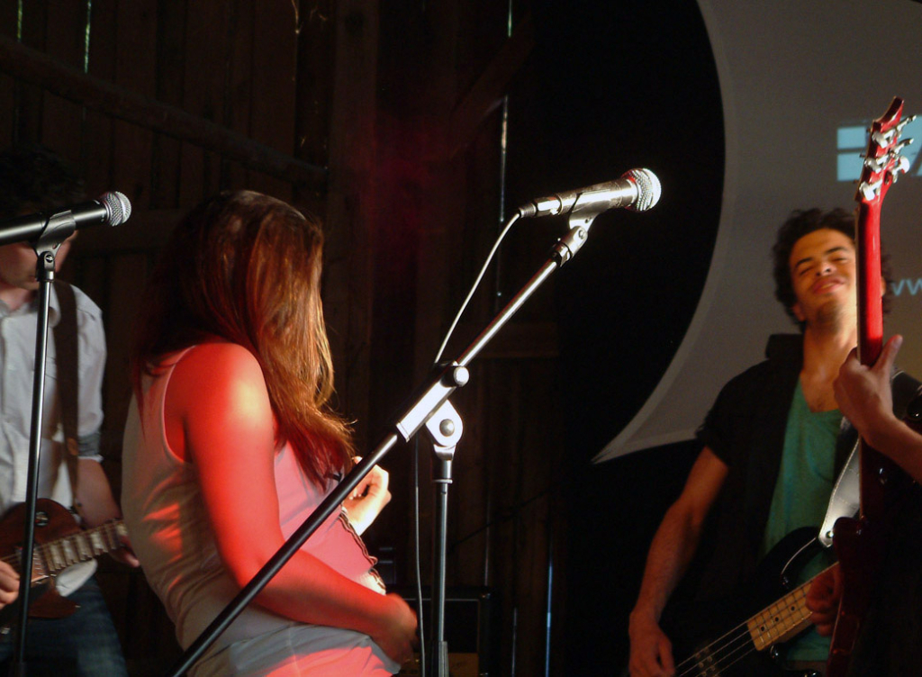 Steffi & Flashback auf der Bühne