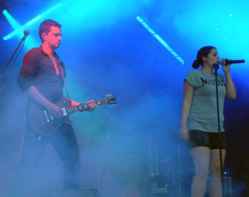 Steffi & Flashback auf der Bühne